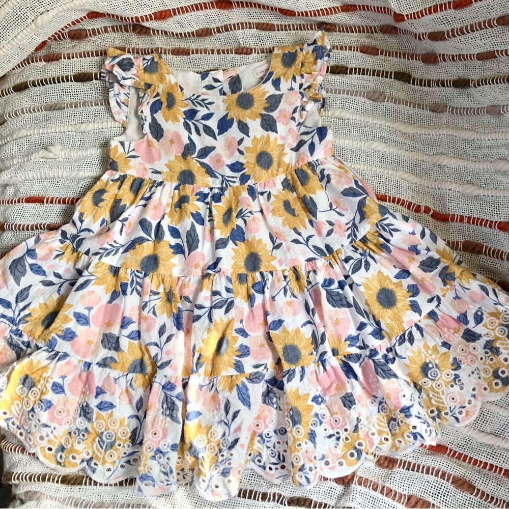 Sunflower Floral Dress